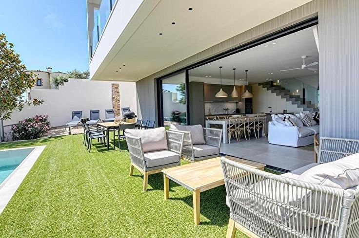 Xalet 4 dormitoris amb Piscina, Wifi, Pàrquing, Barbacoa i jardí a Calella de Palafrugell - Lloguer Temporada