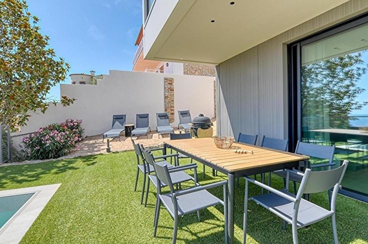 Xalet 4 dormitoris amb Piscina, Wifi, Pàrquing, Barbacoa i jardí a Calella de Palafrugell - Lloguer Temporada