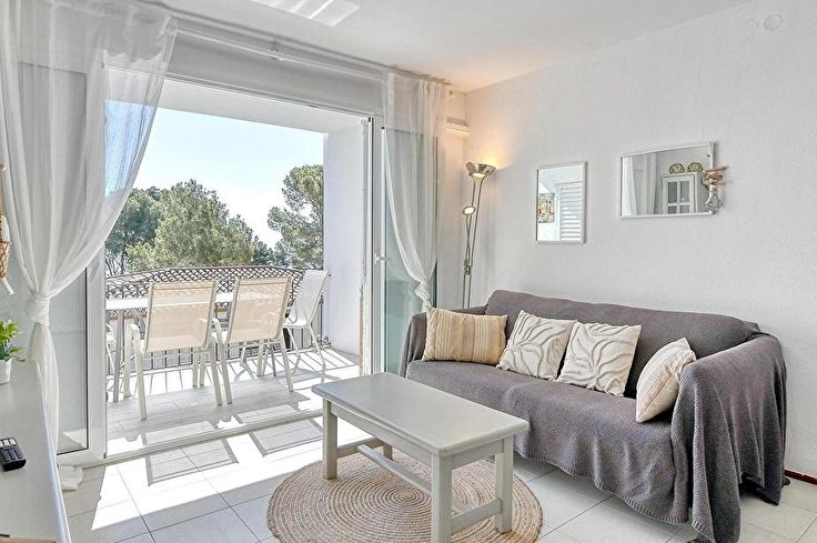 Apartament 1 dormitori amb Vistes al mar, Wifi, Pàrquing i jardí a Calella de Palafrugell - Lloguer Vacacional - Turístic