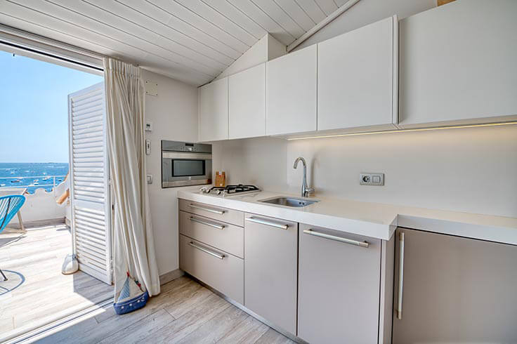 Apartament 1 dormitori amb Vistes al mar, Wifi i Pàrquing a Calella de Palafrugell - Lloguer Vacacional - Turístic