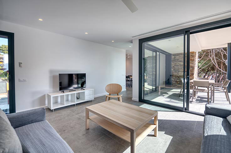 Appartement 3 chambres avec Air conditionné et Parking à Calella de Palafrugell - Location Saison