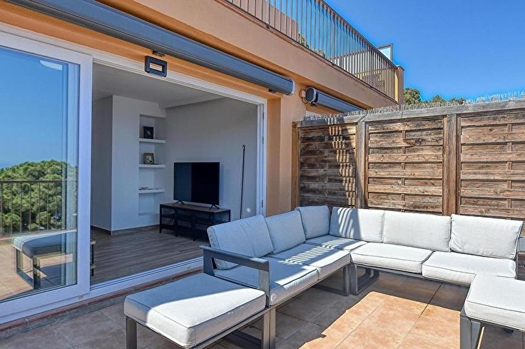 Appartement 3 chambres avec Vues à la mer, Air conditionné et Wifi à Llafranc - Location Saison