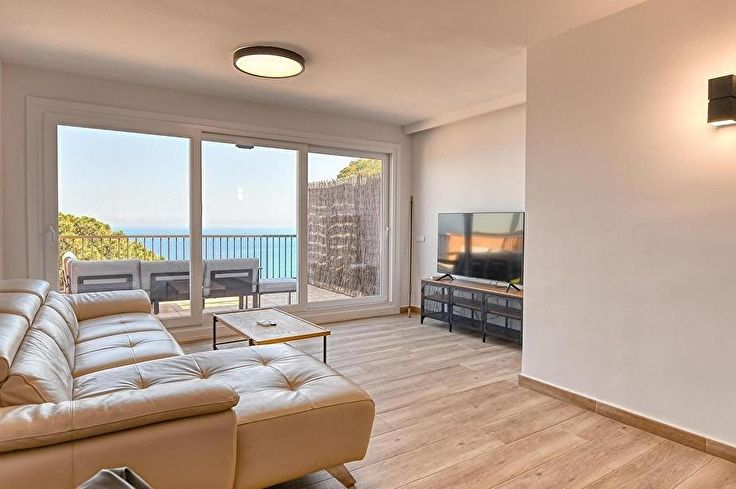 Appartement 3 chambres avec Vues à la mer, Air conditionné et Wifi à Llafranc - Location Saison