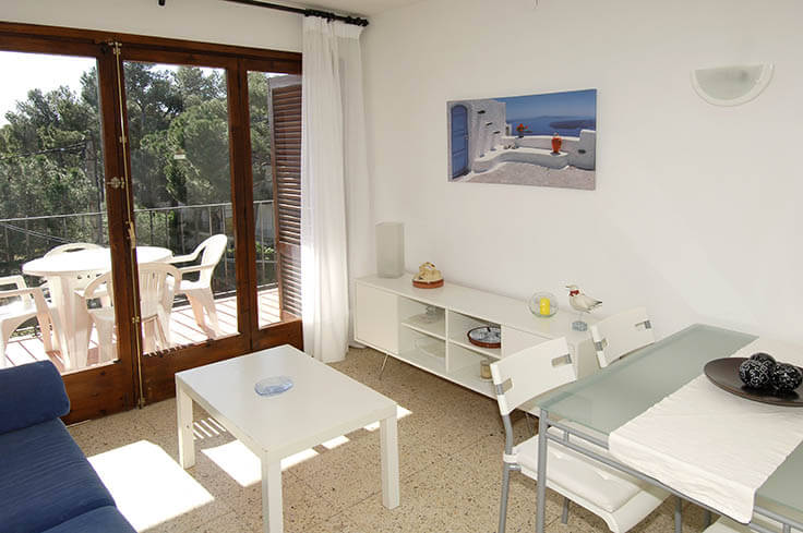Appartement 2 chambres avec Piscine, Wifi et jardin à Calella de Palafrugell - Location Saison