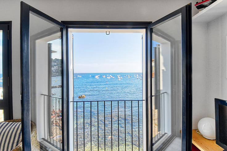 Appartement 2 chambres avec Vues à la mer, Air conditionné, Wifi et Parking à Calella de Palafrugell - Location Vacances - Touristique