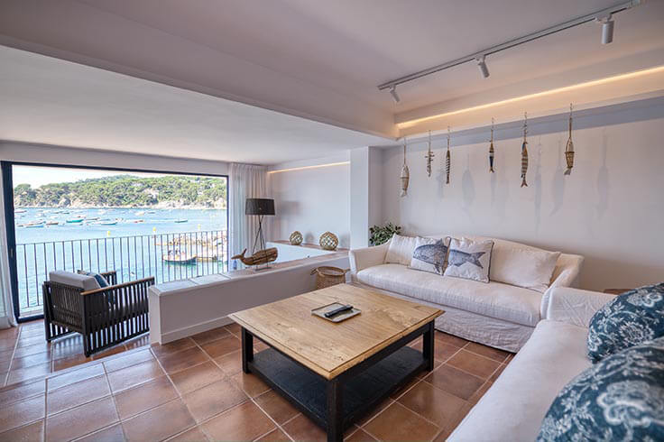 Appartement 3 chambres avec Vues à la mer, Air conditionné, Wifi et Parking à Calella de Palafrugell - Location Vacances - Touristique
