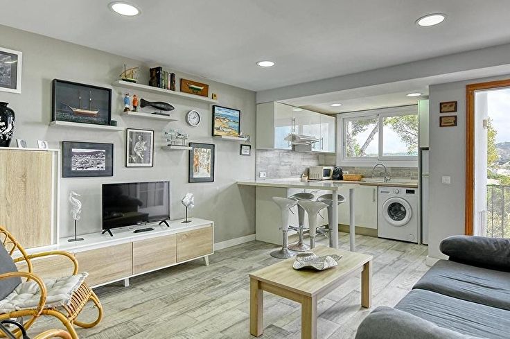 Appartement 2 chambres avec Piscine, Vues à la mer, Wifi, Parking et jardin à Calella de Palafrugell - Location Vacances - Touristique