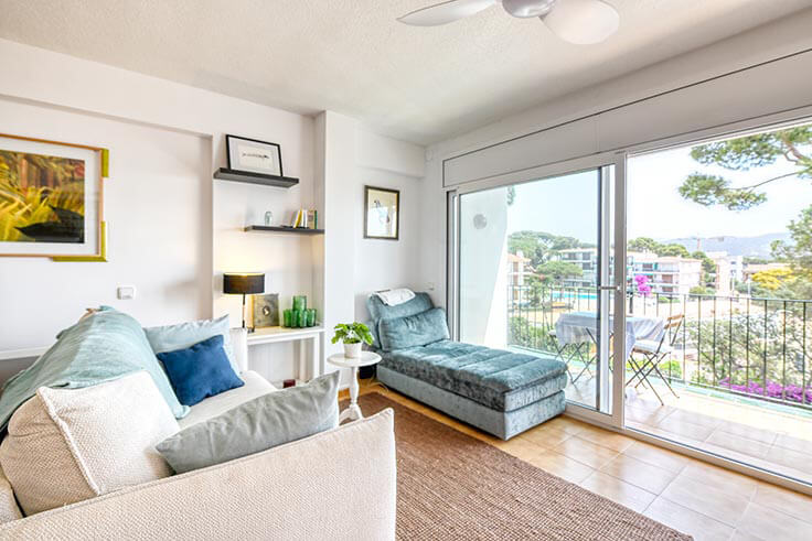 Appartement 1 chambre à coucher avec Piscine, Vues à la mer et jardin à Calella de Palafrugell - Location Vacances - Touristique