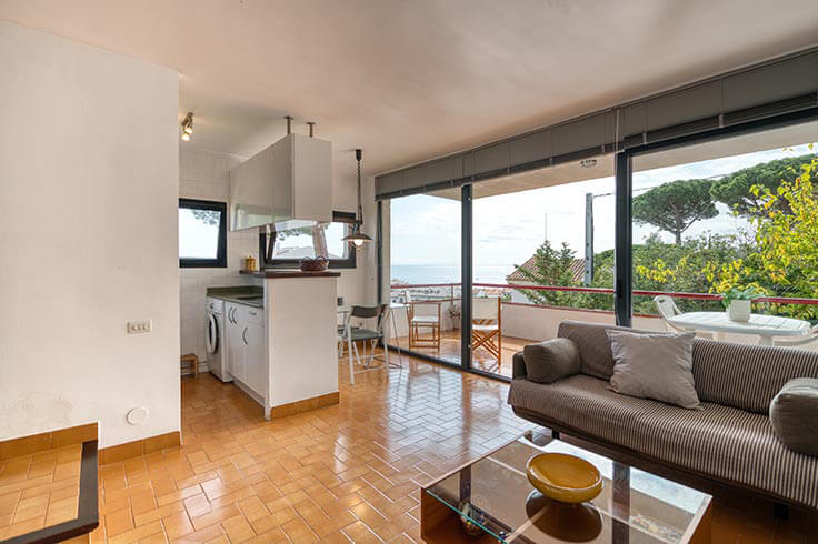 Appartement 2 chambres avec Piscine, Vues à la mer, Wifi et jardin à Calella de Palafrugell - Location Vacances - Touristique
