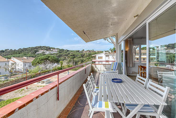 Appartement 2 chambres avec Piscine, Vues à la mer, Wifi et jardin à Calella de Palafrugell - Location Vacances - Touristique