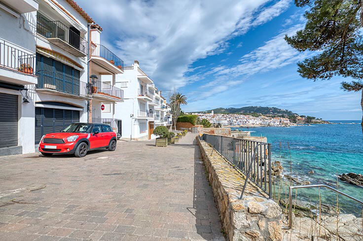 Attique 3 chambres avec Vues à la mer à Calella de Palafrugell - Location Saison