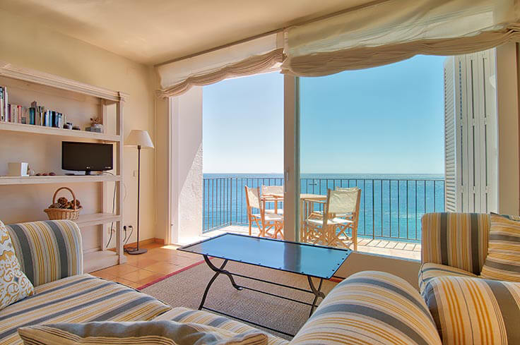 Appartement 2 chambres avec Vues à la mer, Wifi et Parking à Calella de Palafrugell - Location Vacances - Touristique
