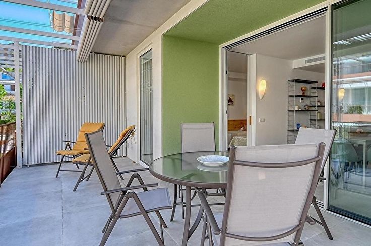 Appartement 3 chambres avec Piscine, Air conditionné, Wifi, Parking et jardin à Llafranc - Location Saison