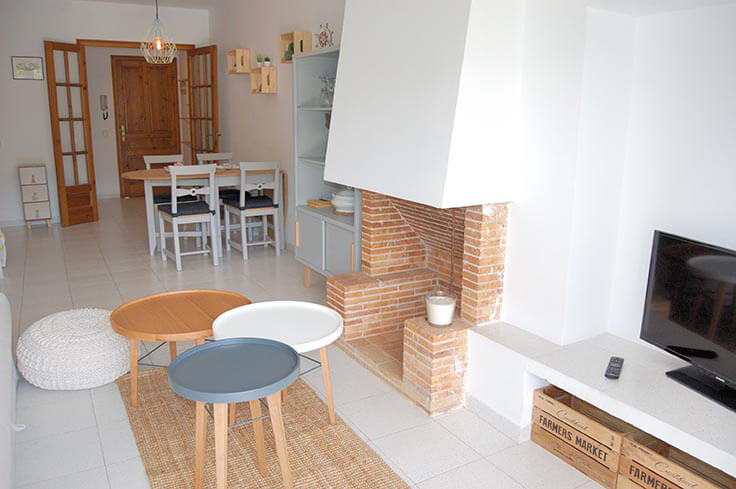 Appartement 3 chambres avec Piscine, Wifi, Parking et jardin à Tamariu - Location Saison