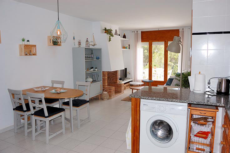 Appartement 3 chambres avec Piscine, Wifi, Parking et jardin à Tamariu - Location Saison