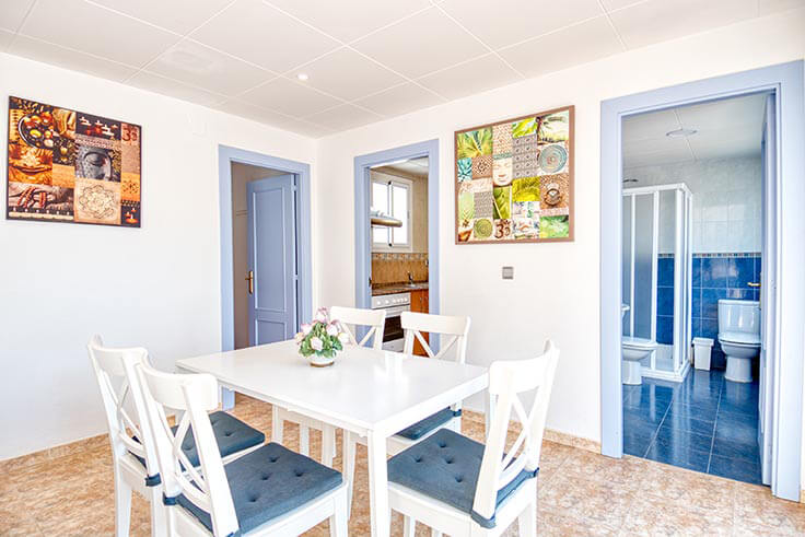 Attique 2 chambres avec Vues à la mer, Wifi et Parking à Tamariu - Location Saison