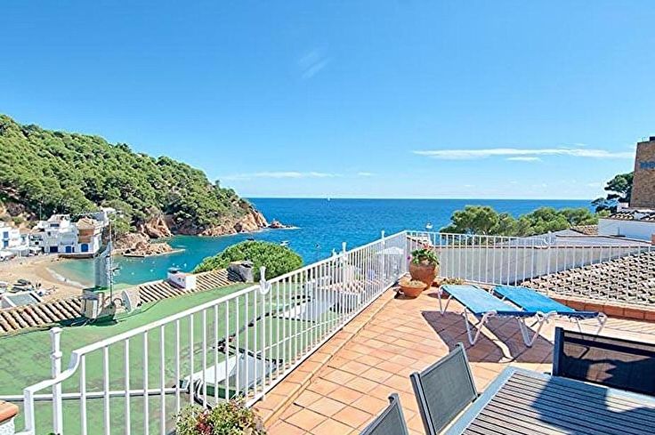 Maison 3 chambres avec Vues à la mer, Wifi et Parking à Tamariu - Location Vacances - Touristique