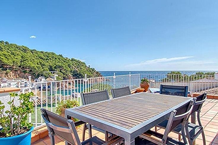 Maison 3 chambres avec Vues à la mer, Wifi et Parking à Tamariu - Location Vacances - Touristique