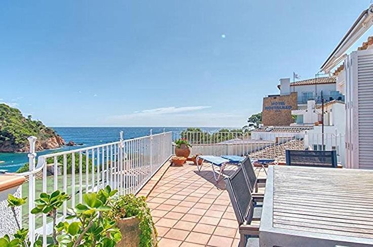 Maison 3 chambres avec Vues à la mer, Wifi et Parking à Tamariu - Location Vacances - Touristique