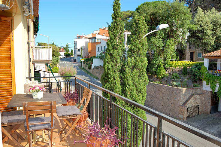 Appartement 2 chambres avec Vues à la mer et Parking à Tamariu - Location Saison