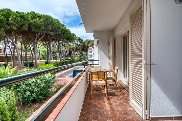 Appartement 3 chambres avec Piscine, Parking et jardin à Tamariu - Location Saison