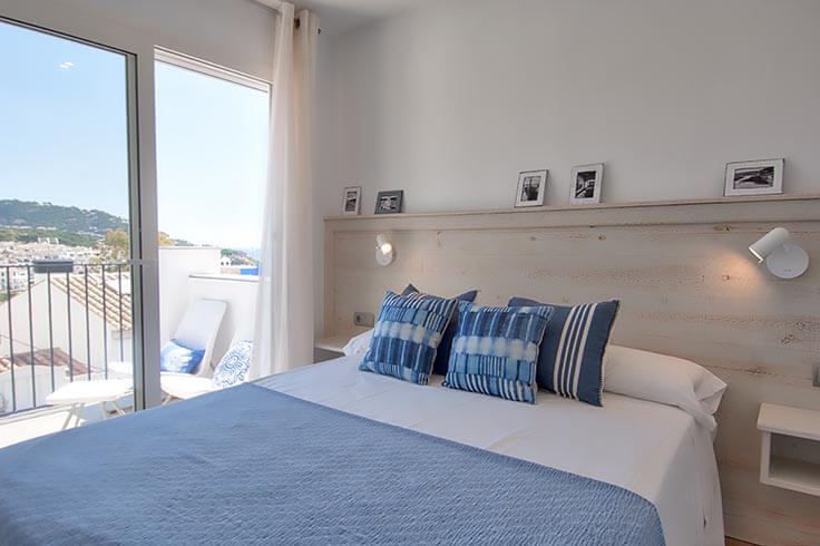 Attique 1 chambre à coucher avec Vues à la mer, Air conditionné et Wifi à Calella de Palafrugell - Location Vacances - Touristique