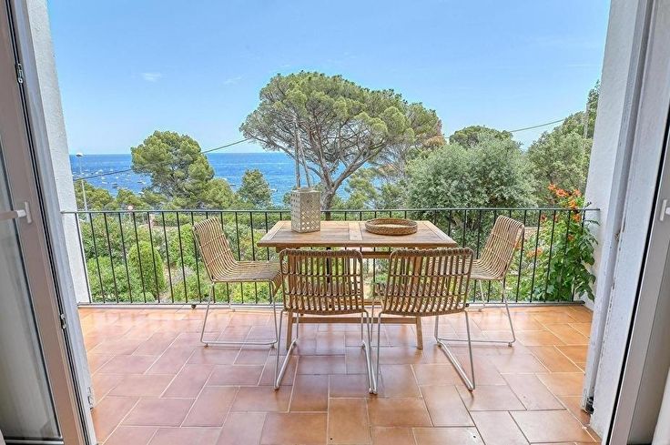 Appartement 1 chambre à coucher avec Vues à la mer, Wifi et jardin à Calella de Palafrugell - Location Vacances - Touristique