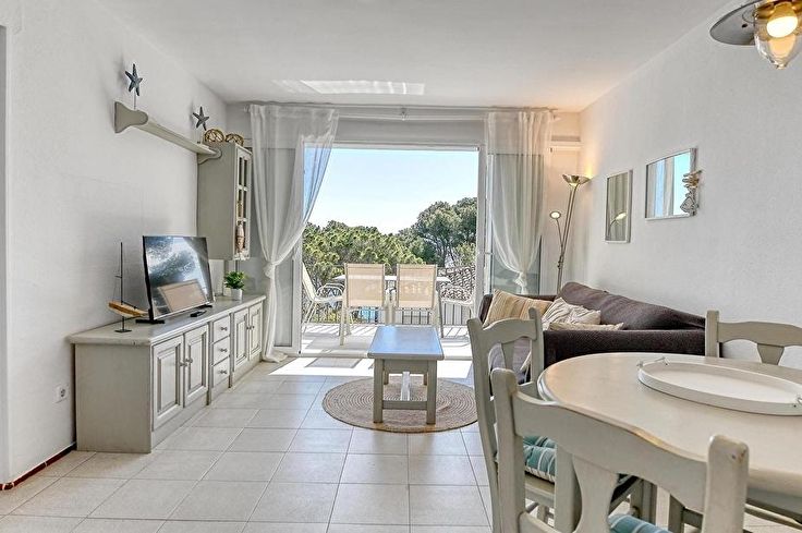 Appartement 1 chambre à coucher avec Vues à la mer, Wifi, Parking et jardin à Calella de Palafrugell - Location Vacances - Touristique