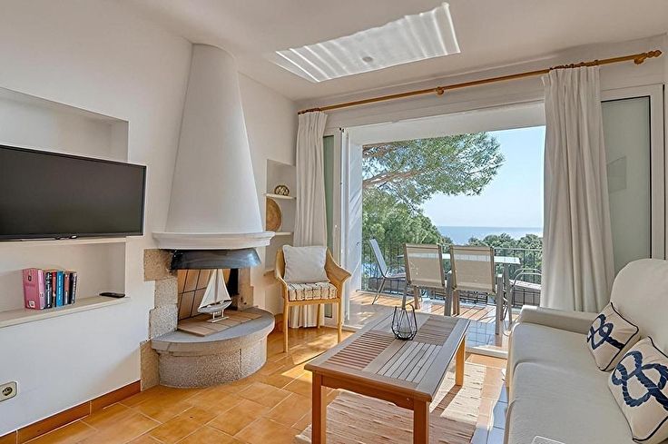 Appartement 1 chambre à coucher avec Vues à la mer, Wifi, Parking et jardin à Calella de Palafrugell - Location Vacances - Touristique