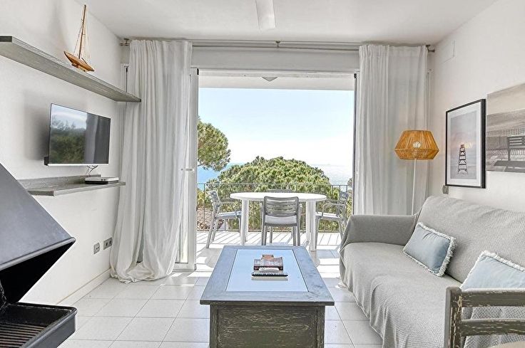 Appartement 2 chambres avec Vues à la mer, Wifi, Parking et jardin à Calella de Palafrugell - Location Vacances - Touristique