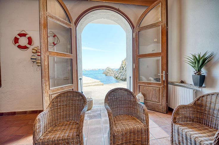 House 4 bedrooms with Sea views, Wifi and Parking in Calella de Palafrugell - Rent Vacation - Tourist