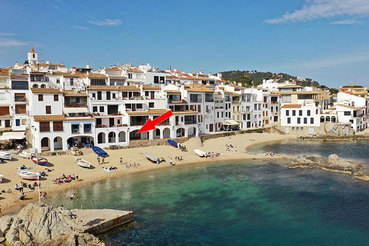 Loft 1 bedroom with Sea views, Air-conditioning, Wifi and Parking in Calella de Palafrugell - Rent Vacation - Tourist