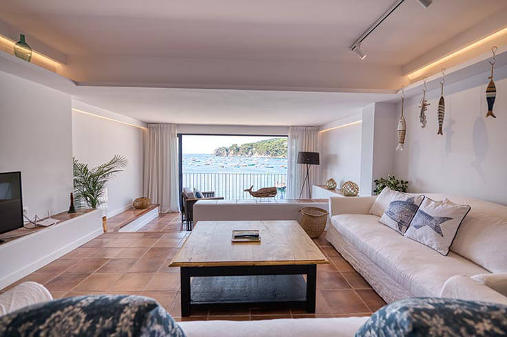 Apartment 3 bedrooms with Sea views, Air-conditioning, Wifi and Parking in Calella de Palafrugell - Rent Vacation - Tourist
