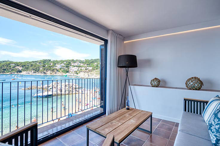 Apartment 3 bedrooms with Sea views, Air-conditioning, Wifi and Parking in Calella de Palafrugell - Rent Vacation - Tourist