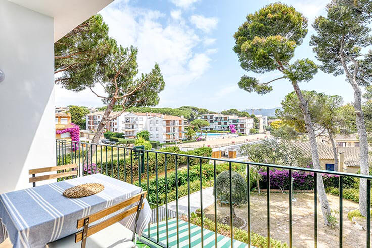 Apartment 1 bedroom with Pool, Sea views and garden in Calella de Palafrugell - Rent Vacation - Tourist