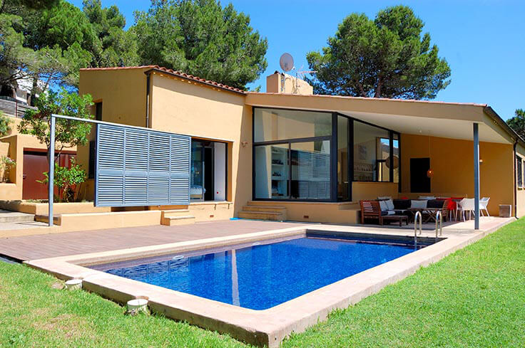 Individual house 4 bedrooms with Pool, Wifi, Barbecue and garden in Tamariu - Rent Vacation - Tourist