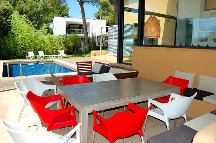 Individual house 4 bedrooms with Pool, Wifi, Barbecue and garden in Tamariu - Rent Vacation - Tourist