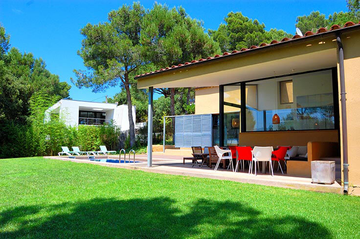 Individual house 4 bedrooms with Pool, Wifi, Barbecue and garden in Tamariu - Rent Vacation - Tourist