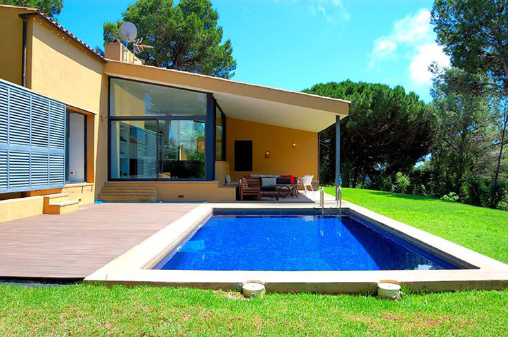Individual house 4 bedrooms with Pool, Wifi, Barbecue and garden in Tamariu - Rent Vacation - Tourist