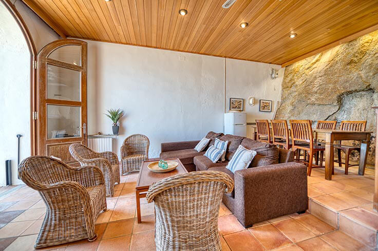 Heim 4 Schlafzimmer mit Meerblick, Wifi und Parken auf Calella de Palafrugell - Vermietung Urlaub - Tourist