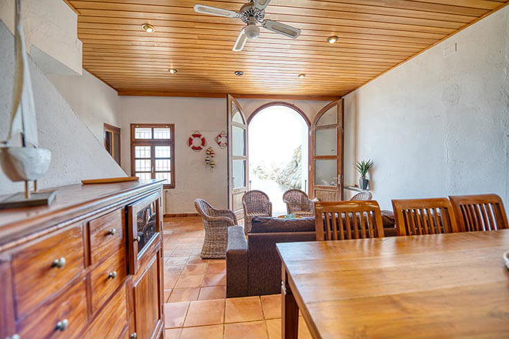 Heim 4 Schlafzimmer mit Meerblick, Wifi und Parken auf Calella de Palafrugell - Vermietung Urlaub - Tourist