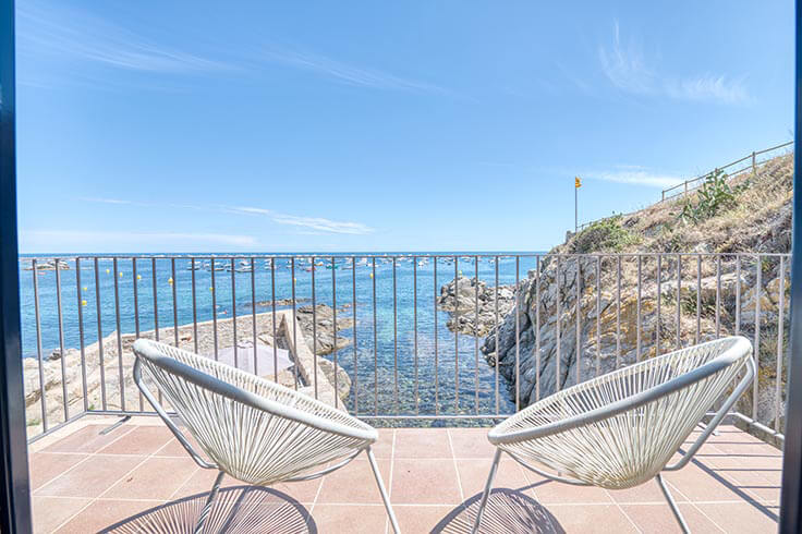Heim 4 Schlafzimmer mit Meerblick, Wifi und Parken auf Calella de Palafrugell - Vermietung Urlaub - Tourist