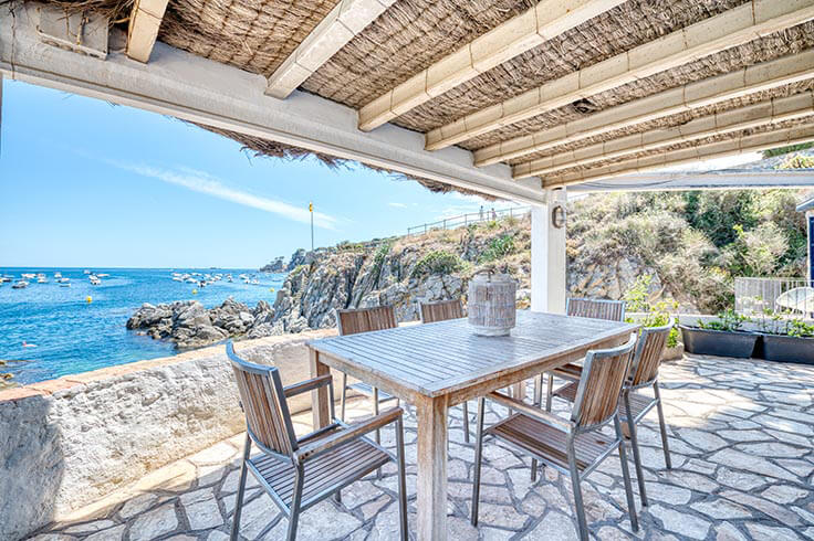 Heim 4 Schlafzimmer mit Meerblick, Wifi und Parken auf Calella de Palafrugell - Vermietung Urlaub - Tourist