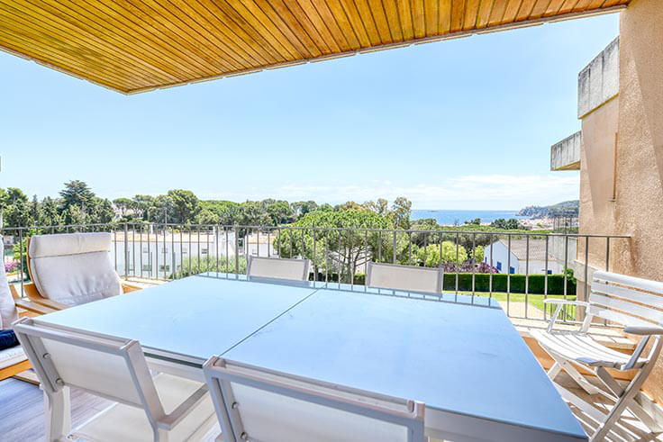 Wohnung 3 Schlafzimmer mit Schwimmbad, Meerblick und Parken auf Calella de Palafrugell - Vermietung Urlaub - Tourist