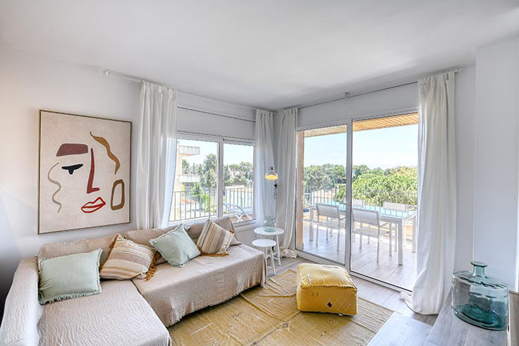 Wohnung 3 Schlafzimmer mit Schwimmbad, Meerblick und Parken auf Calella de Palafrugell - Vermietung Urlaub - Tourist