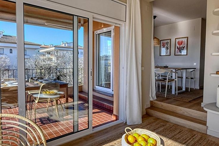 Wohnung 3 Schlafzimmer mit Schwimmbad, Meerblick, Parken und Garten auf Calella de Palafrugell - Vermietung Jahreszeit