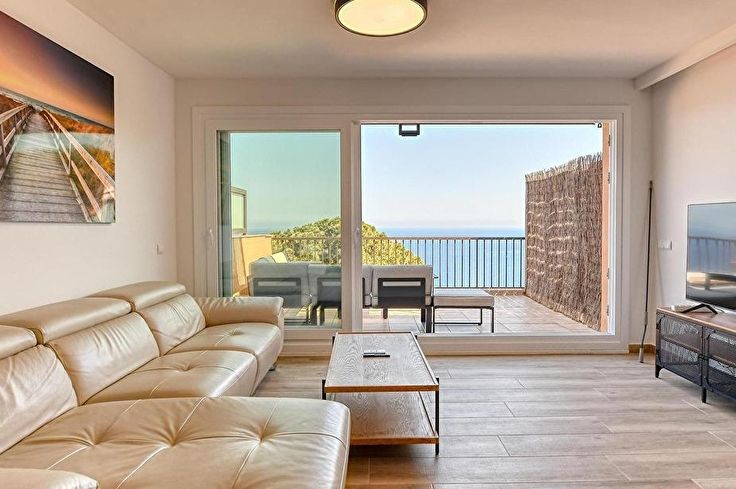 Wohnung 3 Schlafzimmer mit Meerblick, Klimaanlage und Wifi auf Llafranc - Vermietung Jahreszeit