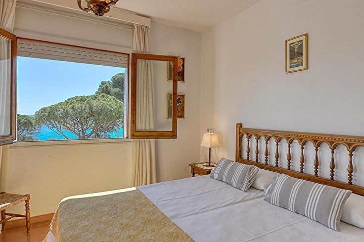 Wohnung 2 Schlafzimmer mit Meerblick, Wifi und Garten auf Calella de Palafrugell - Vermietung Urlaub - Tourist