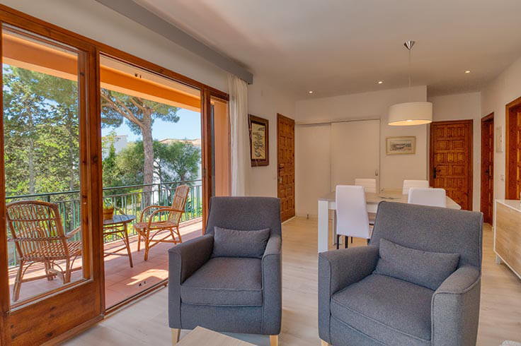 Wohnung 3 Schlafzimmer mit Schwimmbad, Wifi, Parken und Garten auf Calella de Palafrugell - Vermietung Urlaub - Tourist