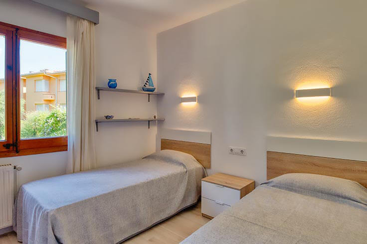 Wohnung 3 Schlafzimmer mit Schwimmbad, Wifi, Parken und Garten auf Calella de Palafrugell - Vermietung Urlaub - Tourist